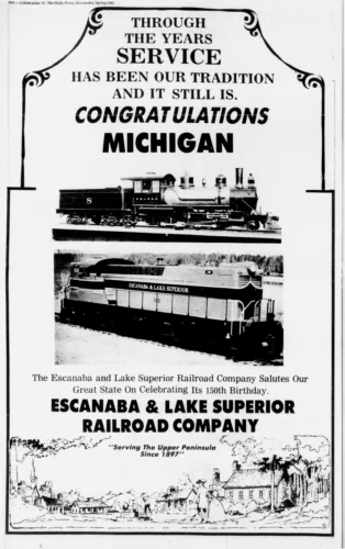 Escanaba & Lake Superior Railroad Company receives new management